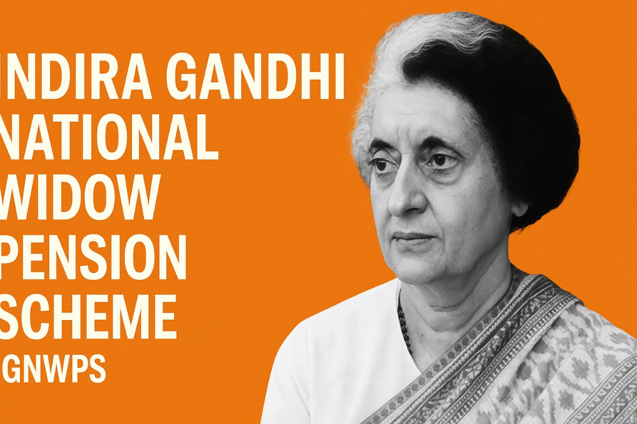 indra gandhi national widow pension scheme