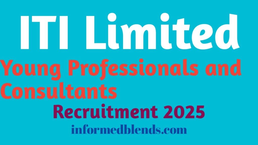 ITI Limited Recruitment 2025