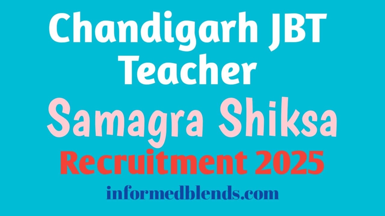 Chandigarh JBT Teacher