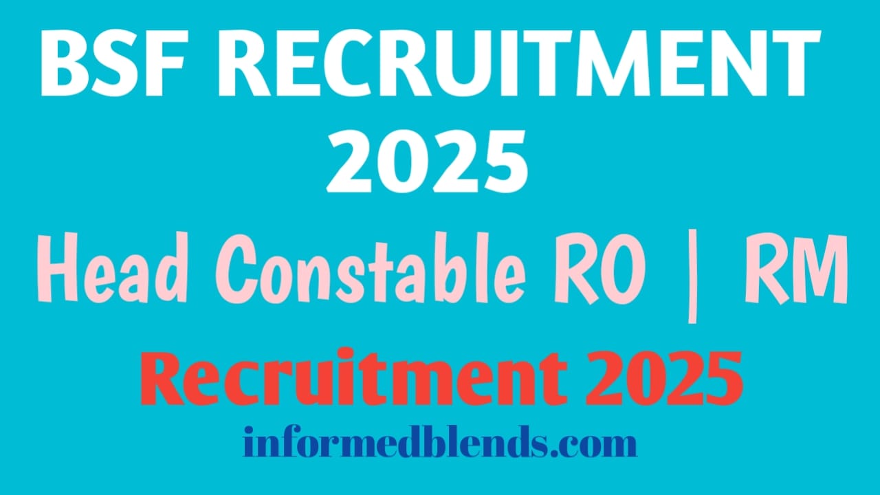 BSF Recruitment 2025