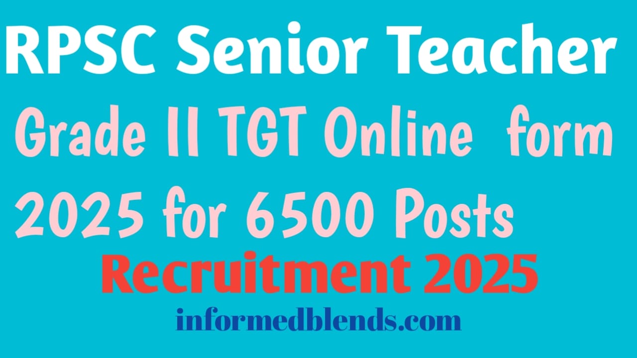 RPSC Senior Teacher