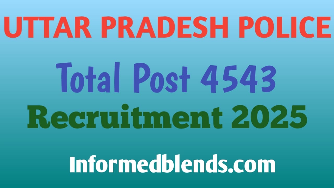 Uttar Pradesh Police Recruitment 2025