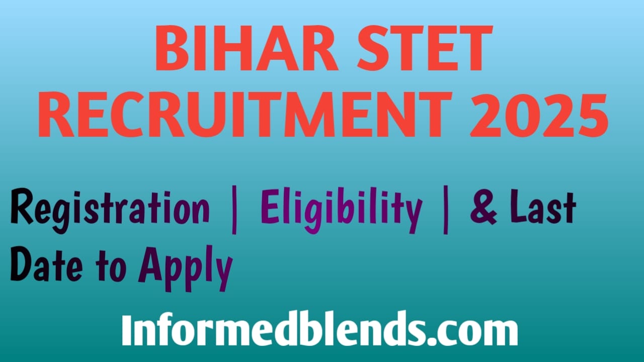 Bihar STET 2025 online form