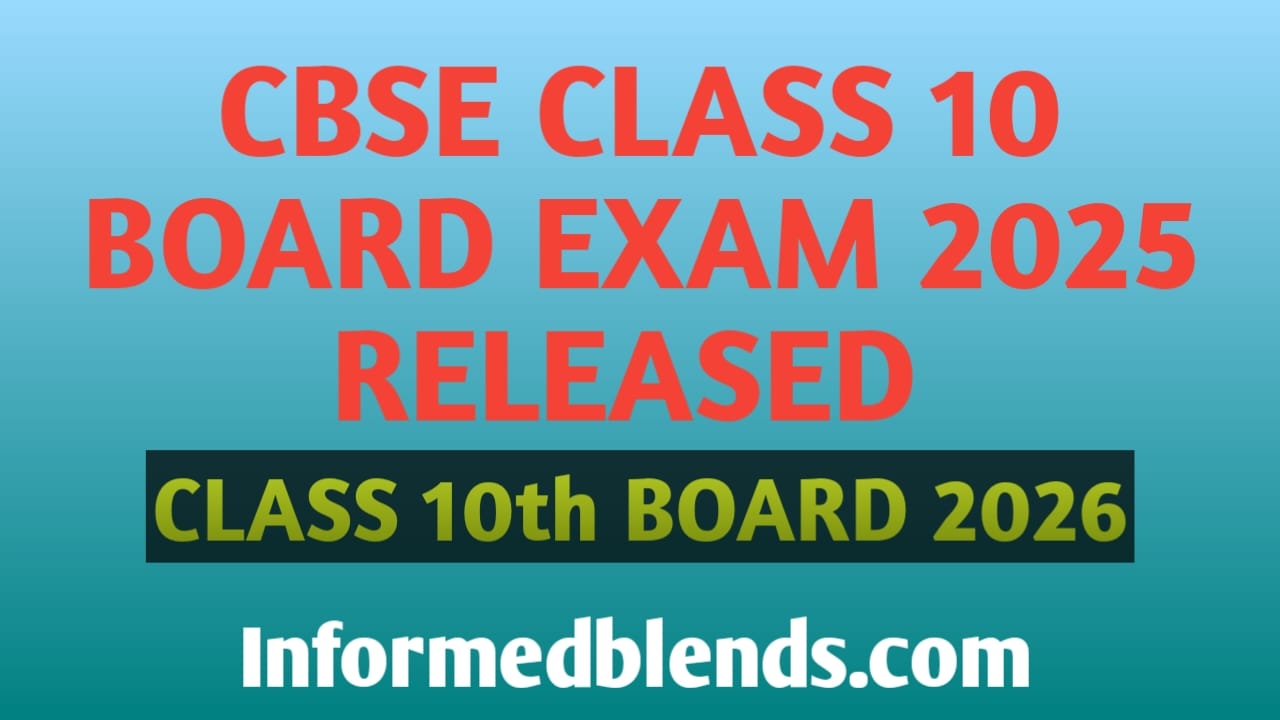 CBSE Class 10 Board Exam