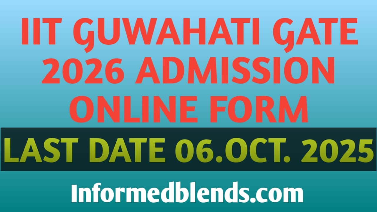 IIT Guwahati GATE 2026 Admission