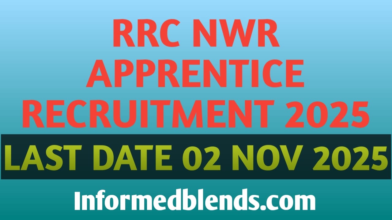RRC NWR Apprentice Recruitment 2025