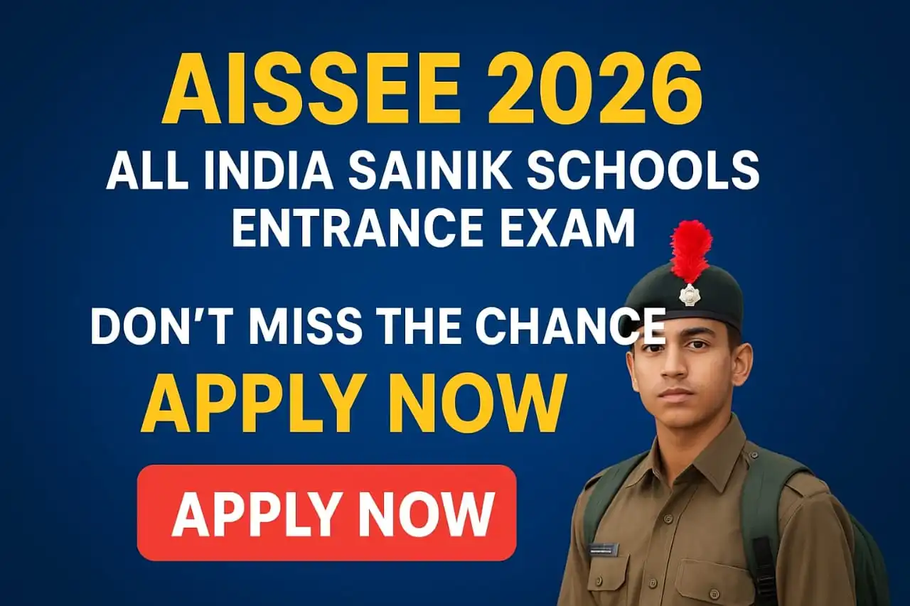 AISSEE 2026 All India Sainik Schools Entrance Exam